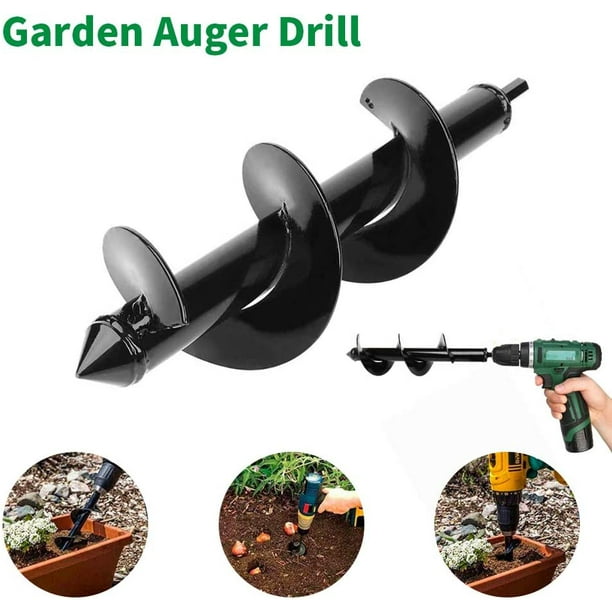 Auger Bits, Garden Auger Bits, Soil Cultivator Drill Bits, Hex Shank