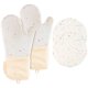 thumbnail image 1 of Horno de Cocina Europeo Guantes de Calefacción Aislamiento Sunnimix Guantes para horno de hornear, 1 of 7