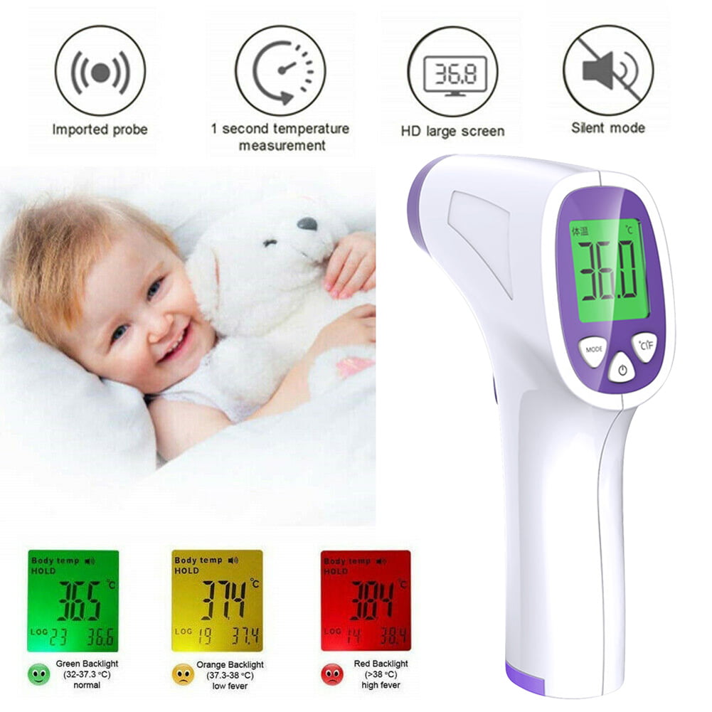 Handheld Thermometer Baby/Adult Digital Thermometer Infrared Forehead Body Non-Contact Temperature Measuring Tool