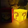 thumbnail image 5 of Question Mark Light Super Mario Bros Question Block Led Night Light With Sound Usb Rechargeable Atmosphere Lamp Gifts Home Decoration, 5 of 5