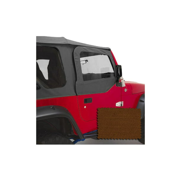Rugged Ridge  Door Skins, Dark Tan, 97-06 Jeep Wrangler TJ -  