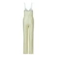 thumbnail image 5 of gakvbuo Jumpsuits For Women Summmer Dressy Wedding Women's Fashion Sleeveless Sequins Sexy Slim Fitting Suspender Playsuit Jumpsuit, 5 of 9