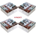 thumbnail image 1 of PACK 4 Caja organizadora de plástico con imagen de LONDON Tutti-Home TUTTI-HOME Azul, 1 of 3