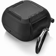 thumbnail image 1 of wonima44 Compatible with Powerbeats Pro Wireless Earbuds Case TPU Military Shell Full Body Protective Cover Skin for Powerbeats Pro (Black), 1 of 1