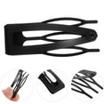 thumbnail image 3 of 20 pinzas de metal para el pelo para mujer, pasadores antideslizantes, pinzas para el pelo fino, accesorios para el cabello negro para peinado y uso en salón, 3 of 4