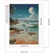 thumbnail image 2 of 5D DIY taladro redondo completo parcial AB diamante pintura paisaje marino kit decoración del hogar, 2 of 9