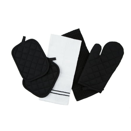 Better Homes Black Kitchen Towels Set Of Better Homes Black Kitchen Towels Set Of