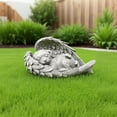thumbnail image 4 of Cat Angel Memorial Statue for Outdoor Garden - Resin Pet Loss Gift Figurine with Tombstone, Commemorates Baby Loss, Weather-Resistant Cat Memorial Stone, 4 of 6