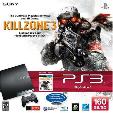 Refurbished PlayStation 3 160GB Killzone 3 Bundle