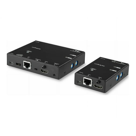 StarTech.com HDMI Over IP Extender Kit - Advanced Compression - Transmitter & Receiver (ST12MHDLNHK) - Video/audio/infrared extender - HDMI - up to 49 ft - TAA Compliant - for P/N: ST12MHDLNHR