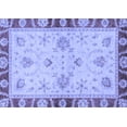 thumbnail image 1 of Ahgly Company Machine Washable Indoor Rectangle Oriental Blue Traditional Area Rugs, 6' x 9', 1 of 4