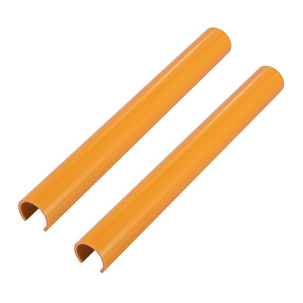 Par Delantero Rejilla Adorno Tiras Cubierta Amarillo ABS Reemplazo para Coche
