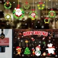 thumbnail image 3 of Pegatinas de pared de Feliz Navidad para el hogar, calcomanías de vidrio para ventana, Papá Noel, copo de nieve, alce, fiesta de Navidad, Año Nuevo, 2021, 3 of 4