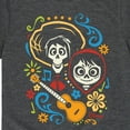 thumbnail image 3 of Coco - Hector And Miguel  - Toddler And Youth Short Sleeve Graphic T-Shirt, 3 of 5