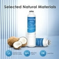 thumbnail image 6 of Waterdrop DA29-00020B Refrigerator Water Filter, Replacement for Samsung DA29-00020B, HAF-CIN/EXP, HAF-CIN, DA29-00020B-1, RF28HMEDBSR, RF263BEAESR, RS25J500DSR, RF263TEAESG, HDX FMS-2, DA97-08006A-1, 6 of 9