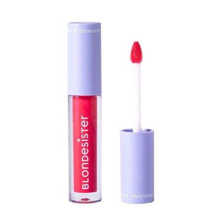 Blondesister 2 in 1 Tinted Lip Oil, Lip Moisturizer, Cherry Pie, 0.084 oz