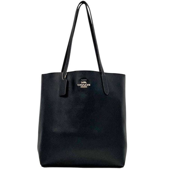 Pre-Owned Coach Thea Tote Bag ec-24527 Black CP037 Leather COACH Hardware Women's... (Good)