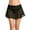 Black, variant on BeautyIn Women's Solid Swim Skirt Build-in Brief Bikini Bottoms