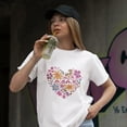 thumbnail image 3 of Bella Canvas Happy Floral Mother’s Day for Moms and Women Short Sleeve tee, 3 of 5