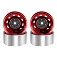 thumbnail image 1 of RC Crawler Roues Beadlock 1.9 Pouces Moyeu de Roue en Aluminium pour 1/10 TRX4 TRX6 Axial SCX10 II III Redcat Gen 8 7 D90, 1 of 8