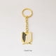 thumbnail image 1 of Wings of Freedom Keychain Attack Giant Peripheral Badge Metal Jewelry - Gold Black, 1 of 4