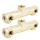 thumbnail image 3 of Conector de válvula Bling Bling 2 piezas 6 vías compresor de aire, 3 of 9