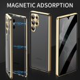 thumbnail image 2 of Coque Magnétique de Protection de la Vie Privée Compatible avec le Pare-Chocs en Verre Trempé Ultra-Double Face Galaxy S23, 2 of 5