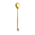 thumbnail image 2 of Christmas Coffee Table Decorations Home Christmas Decorations Metal Coffee Fork Stirring Spoon Christmas Table Decorations New Year Christmas Party Table Decorations, 2 of 8