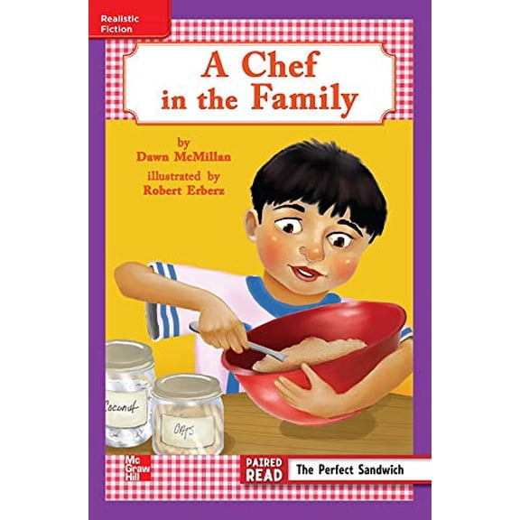 Pre-Owned Reading Wonders Leveled Reader A Chef in the Family: ELL Unit 4 Week 2 Grade 3 (ELEMENTARY CORE READING), 9780021192823, 0021192820, Paperback, 1 edition