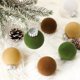 thumbnail image 2 of Bolas navideñas de terciopelo de 2,4 pulgadas, 12 unidades, bolas de adorno colgantes para árbol de Navidad, decoraciones para árbol de Navidad y Año Nuevo, 2 of 5