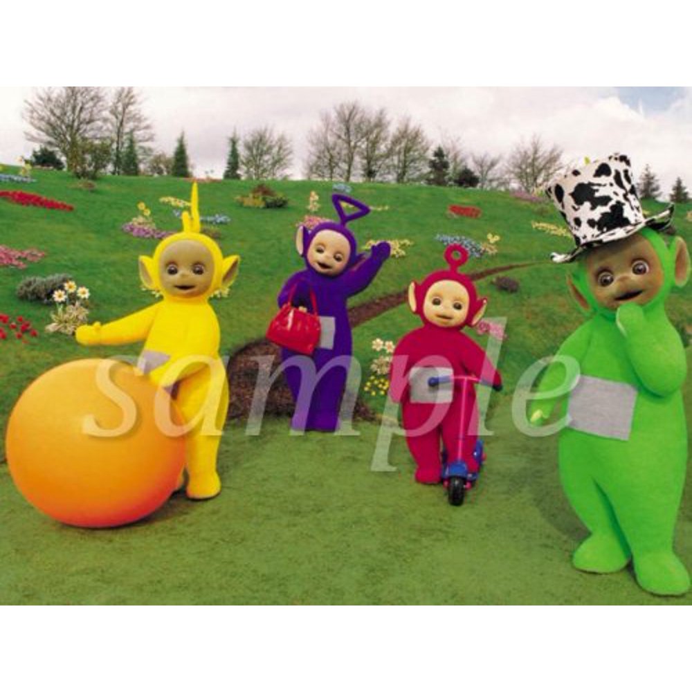 1/4 Sheet Teletubbies Edible Frosting Cake Topper