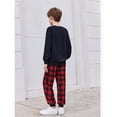 thumbnail image 4 of Arshiner Boys Camo Clothes 2 Piece Graphic Printed Sweatshirt and Pants Outfit Fall Winter Clothing Set, 4 of 6