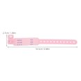 thumbnail image 2 of Nestingho 100Ud Brazaletes De Identificación Infantil Ajustables Con Espacio Para Datos Médicos En PVC Rosa, 2 of 6