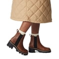 thumbnail image 5 of Bota Sorel Joan Now™ Chelsea Velvet Bronceado/Negro 10.5 B, 5 of 5