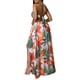 thumbnail image 1 of WILLBEST Vestidos de Verano 2025: Vestido Largo con Estampado Floral para Mujer, Elegante Vestido de Verano con Cuello Halter Francés En Tallas Grandes. Grande, 1 of 3