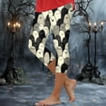 thumbnail image 2 of YDFCWXW Halloween Printed Leggings for Women Soft Stretch Workout Yoga Tights Elastic Waist Halloween Beige, XXL, 2 of 5