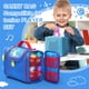 thumbnail image 2 of Estuche Almacenamiento Protectora Compatible Con Pequeños Tikes para La Historia Libros Máquinas Ensueño Inicio () Rojo Azul, 2 of 9