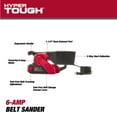 Hyper Tough 6Amp Belt Sander, 3 x 18inch, Corded, 2613