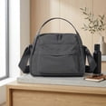 thumbnail image 3 of Crossbody Bags for Women Versatile Multi -Pocket Handbag with Zipper Top Handle Shoulder Bag Adjustable Strap for Shopping Work School & Daily Use (Grey), 3 of 7