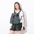 thumbnail image 5 of Rainbow  Backpack with Draw Strings for Women Fashion - Double Shoulder Bag, 5 of 5
