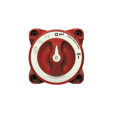 Blue Sea 9004e e-Series Battery Switch Single Circuit ON/OFF w/Alternator Field Disconnect