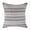 Gray/Black/White, variant on Harlow Hill Ariya Turquoise/Ivory/Beige Chevron Cotton Adult Decorative Throw Pillow, 18" x 18"