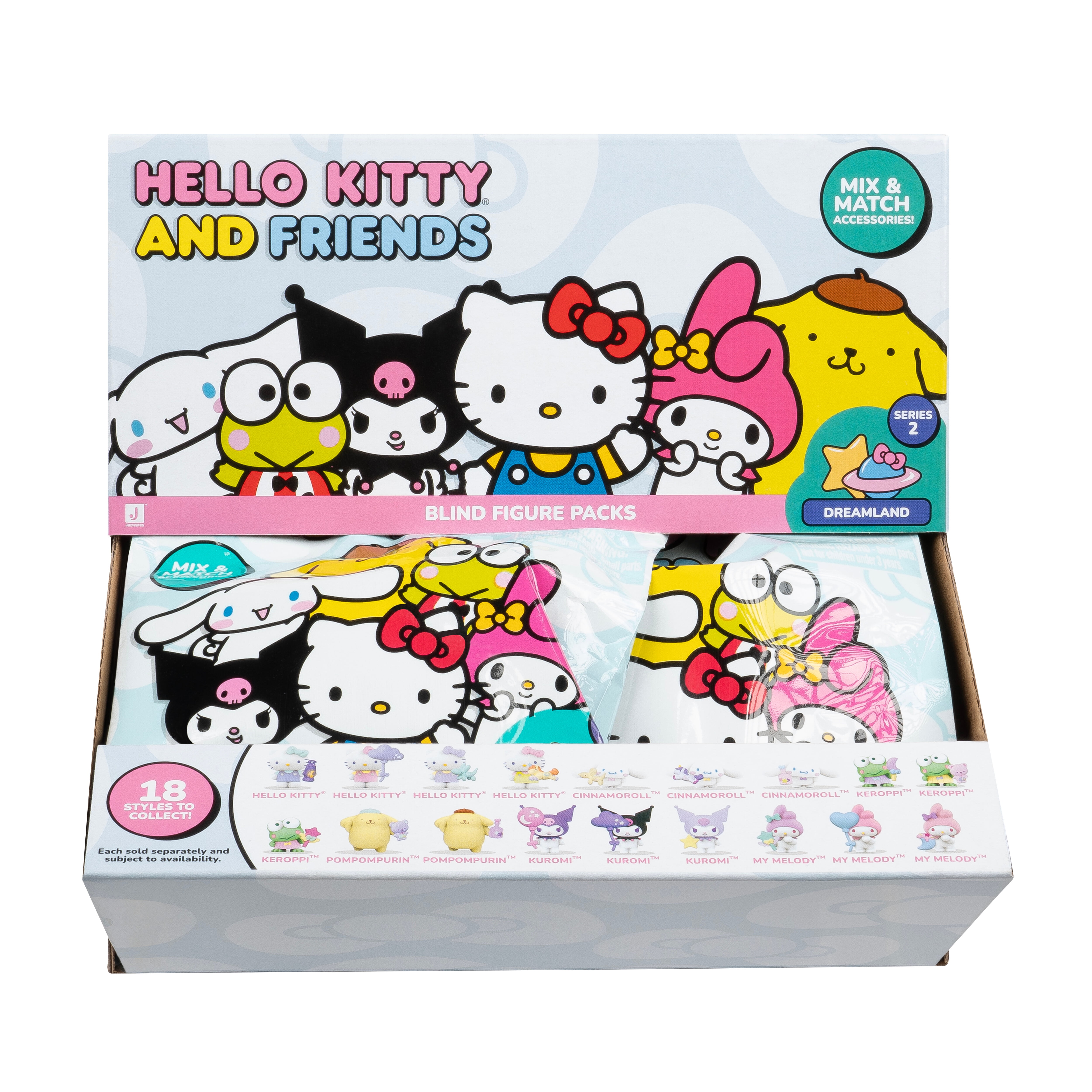 Tsunameez Hello Kitty and Friends Surprise Bag, 1 Random Figure