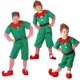 thumbnail image 1 of Disfraz de Papá Noel para hombre, mujer, niña y niño, disfraz de elfo verde, Cosplay familiar, fiesta de Navidad, vestido elegante de Año Nuevo, conjunto de ropa para, 1 of 4