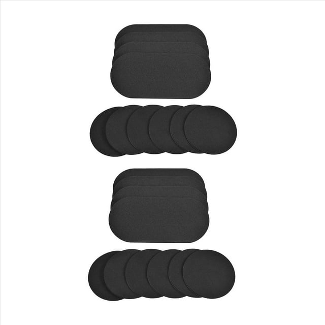 Paquete de 20 Parches para , Parches de Pedales y Almohadillas para Batería, Accesorios de Batería Adhesivos Resistentes y Duraderos del Clima Acuático