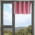 thumbnail image 5 of PEIBang Window Treatments Curtain Valance with Grommets,Small Half Window Valance for Bedroom Living Room Windows, 5 of 7