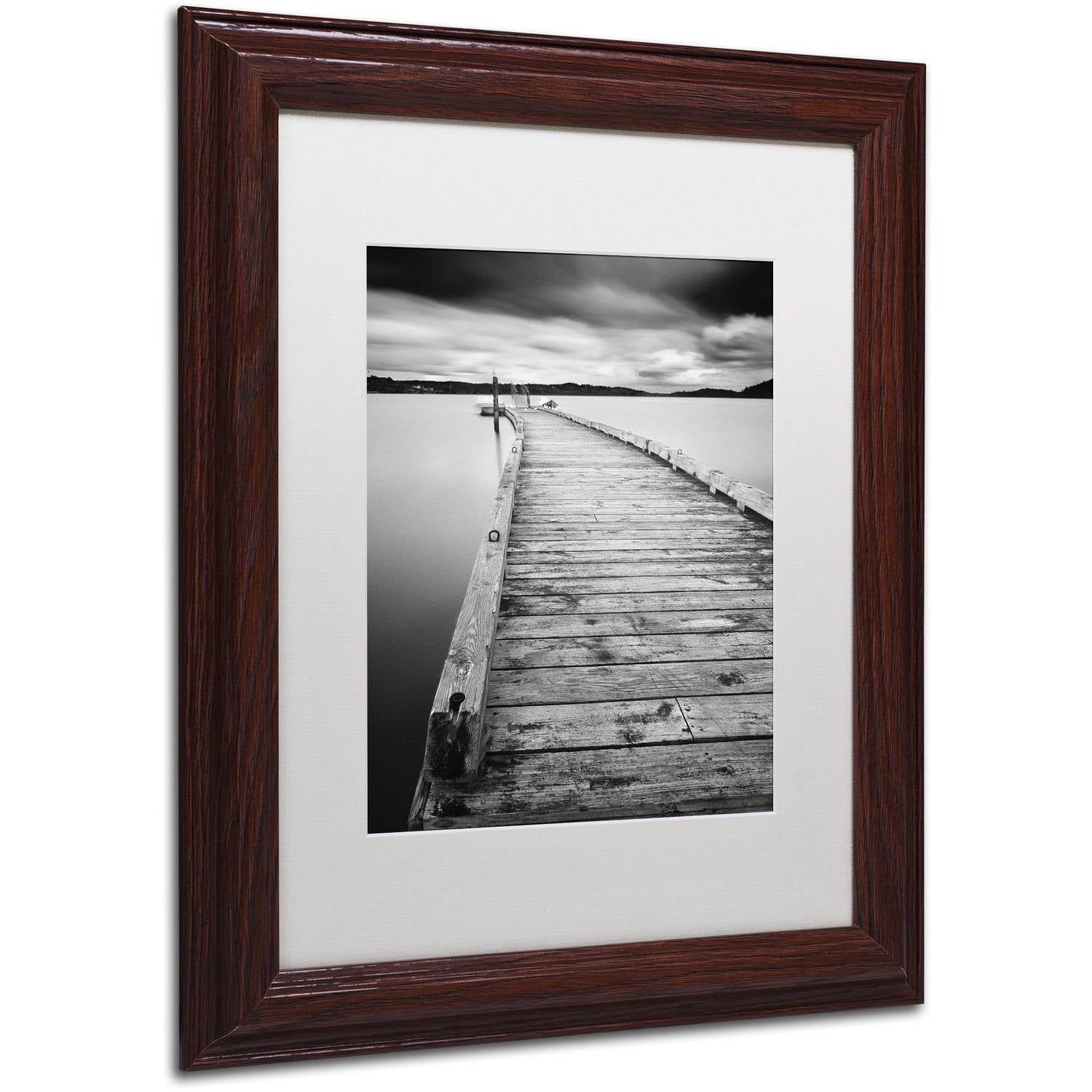 Moises Levy 'Motchia' Matted Framed Art