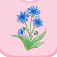 thumbnail image 4 of Inktastic Cornflower Boys or Girls Baby Bib, 4 of 4