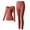 Watermelon Red, variant on ibiyuan Thermal Underwear for Women Lined Long Johns Base Layer Thermals Top and Bottom Set Cold Weather,Pink