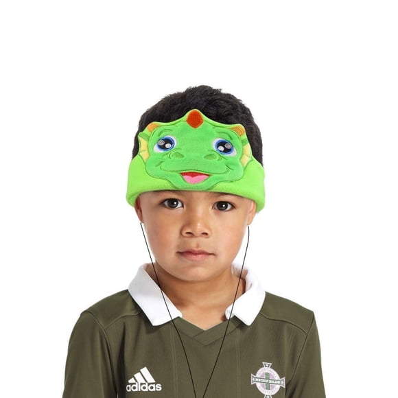 Contixo H1 Kids Soft Warm & Cozy Fleece Headphones Earphones Earbuds | Wired, 85dB Volume Limiting Animal Character Design (Dinosaur)